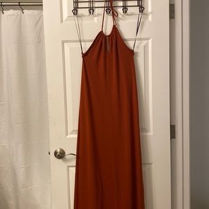 Forever 21 maxi halter dress